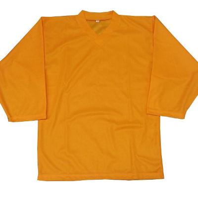 0119 jednobarevný tréninkový dres CAMP AT žlutý XL
