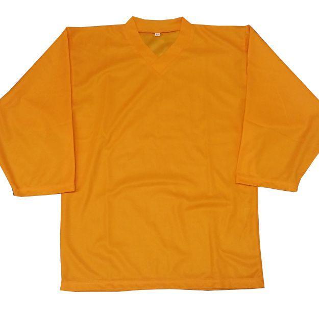 0119 jednobarevný tréninkový dres CAMP AT žlutý XXL - Vybavení na hokej