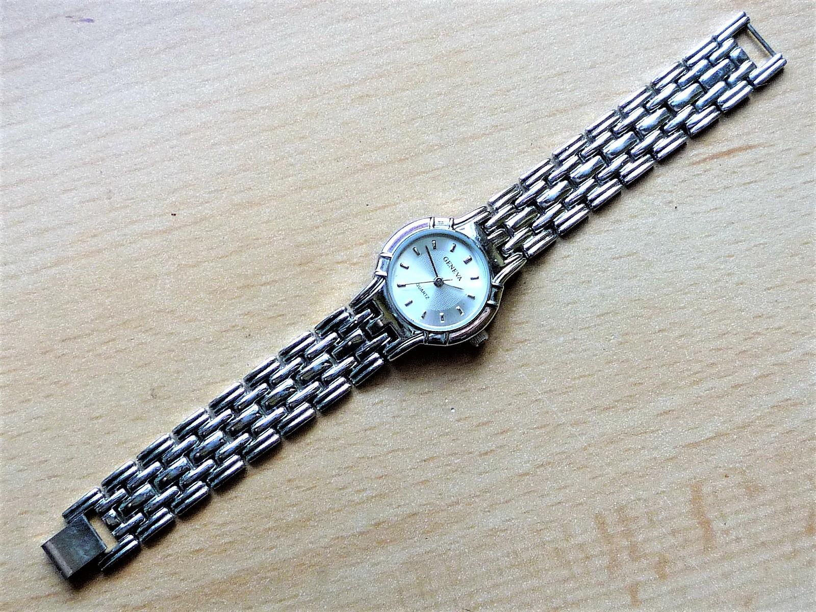 Náramkové hodinky GENEVA quartz #207-32 - Starožitnosti