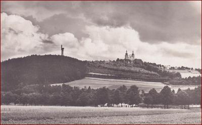 Krnov (Jägerndorf) * pohled na Cvilín * Bruntál * M350
