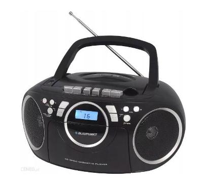Rádio BOOMBOX Blaupunkt BB16BK CD MP3 USB kazeta