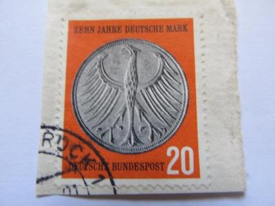 BRD - Michel 291 - 10 let německé marky - ražené