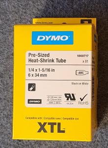 Páska DYMO, Pre-Sized Heat-Shrink Tube XTL 6x34mm