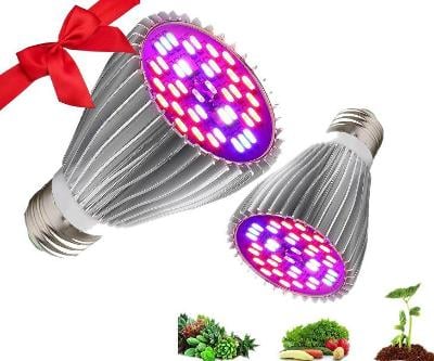 Žárovka pro růst rostlin E27 40x LED 30W