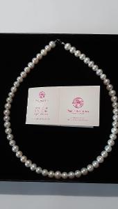 Perly, náhrdelník 42cm, 6-7mm. ( KS4849)