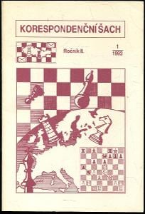 časopis Korespondenční šach ročník II 1992 - 6 čísel