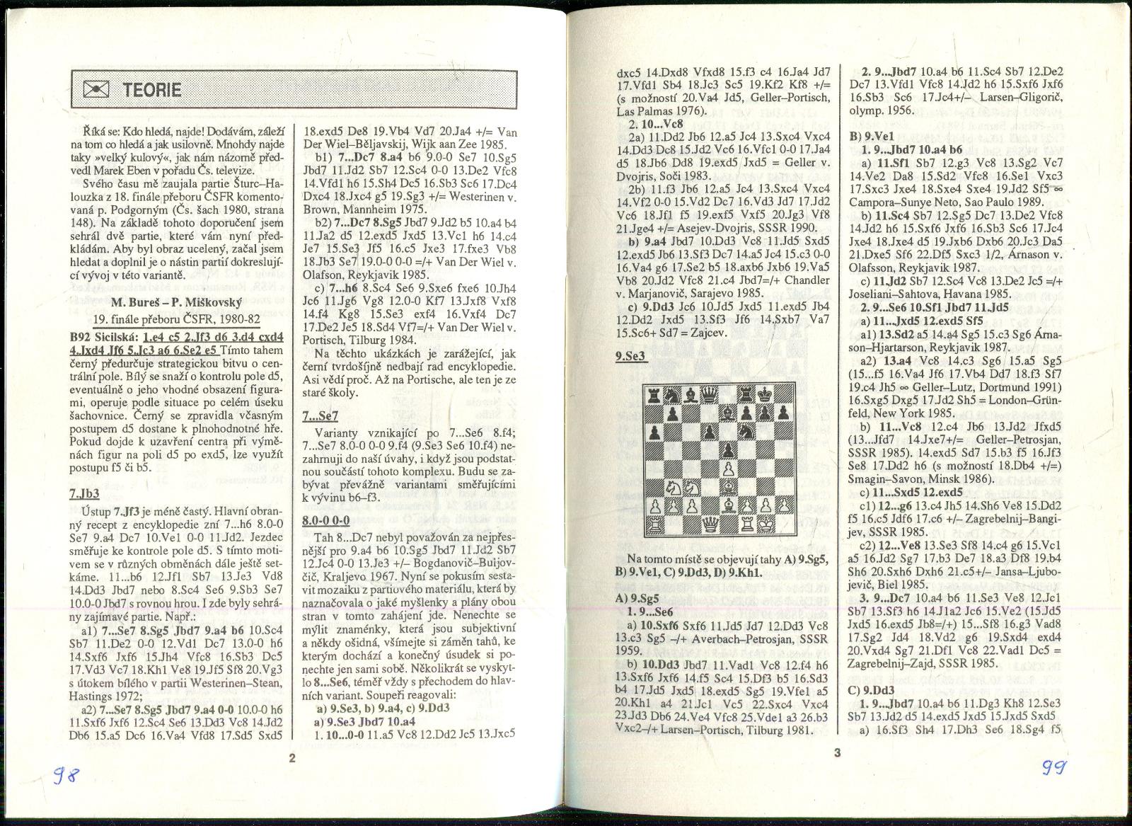 časopis Korespondenční šach ročník II 1992 - 6 čísel - Knihy a časopisy