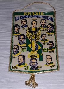 Vlaječka - Tri-Campeao Mundial de Futebol - Brasil (Mexico 1970)