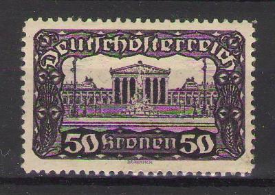 Staré Rakousko / Österreich 1919 Parlament 292 **