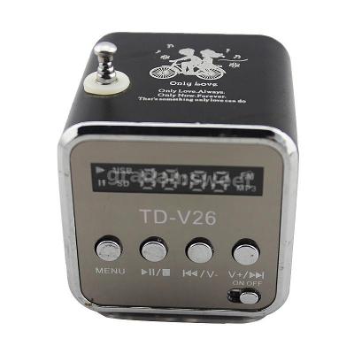 Mini reproduktor přehrávač MP3 USB radio TD-V26 0002