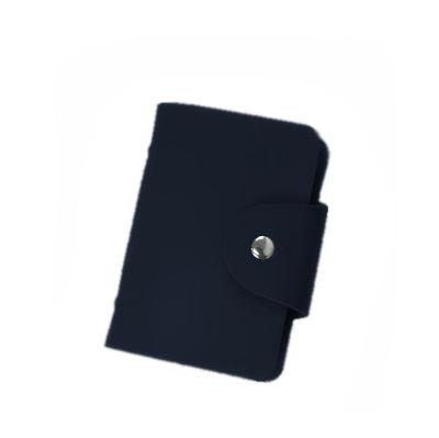 Peněženka pouzdro se zápinkou na doklady tmavě modrá 0121