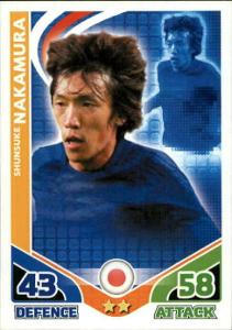 SHUNSUKE NAKAMURA @ JAPAN @ CELTIC F.C. @ Topps Match Attax