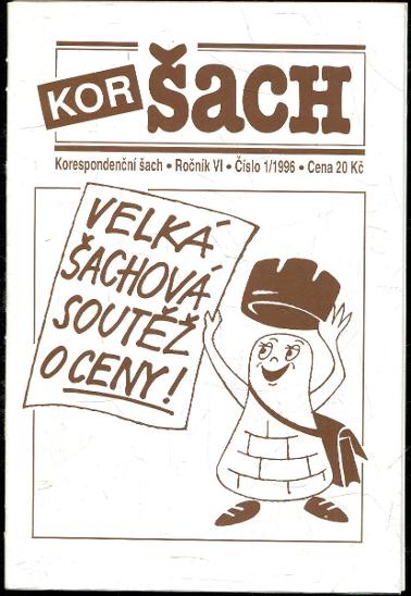 časopis Korespondenční šach ročník VI 1996 - 6 čísel - Knihy a časopisy