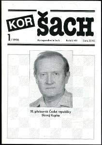 časopis Korespondenční šach ročník VIII 1998 - 6 čísel