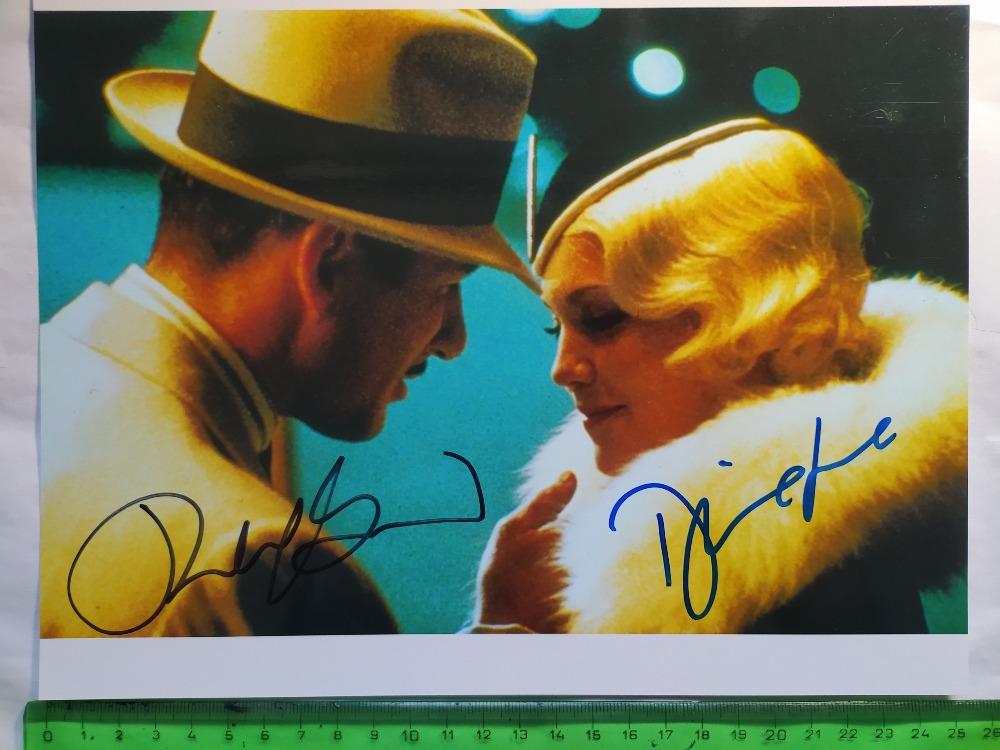 Autogram podpis Gere Richard a Lane Diane, ověřeno COA - Ostatní sběratelské předměty