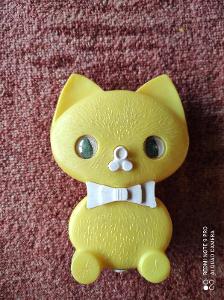 Retro pískací hračka Kočka