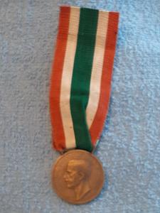 Italská pamětní medaile UNITÁ D´ITALIA 1848-1918, Legie