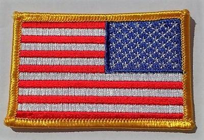 Nášivka vlajka USA 5,5 x 7,5 cm - Amerika - nažehlovací