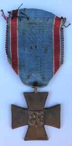 Staré vojenské vyznamenání / odznak - armáda, voják - ČSR LEV - 1. sv.