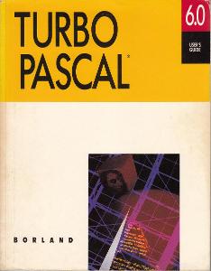 Sada originálních manuálů k Turbo Pascal 6.0 firmy Borland