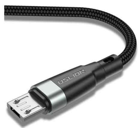 NOVÝ 0,5m dlhý kábel micro USB - rýchle nabíjanie QC 3.0 - 3A - Mobily a smart elektronika