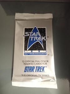 Balíček karet 1991 Star Trek 25th Anniversary S1 - Original TV series 