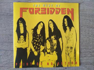 CD-FORBIDDEN-Point Of No Return/leg.thrash,U.S.,pres 1992