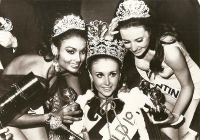 SHAKIRA BAKSH, MADELEINE HARTOG, MARIA SABALIAUSKAS na Miss World 1967