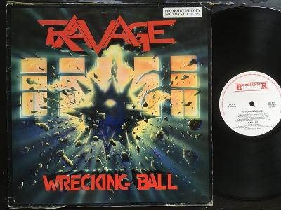 RAVAGE Wrecking UK EX/VG-- 1986 ROADRUNNER