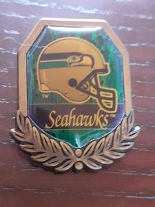 Odznak SEATTLE SEAHAWKS - NFL 1996 - 1997 - americký fotbal