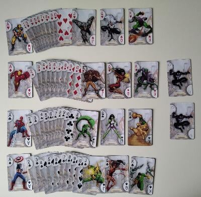 Spiderman - hrací karty