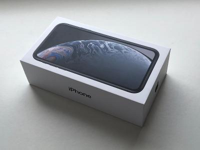 APPLE iPhone XR 64GB Black - ZÁRUKA 12 MĚSÍCŮ - KOMPLETNÍ BALENÍ - TOP