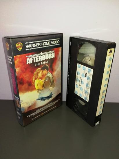 Afterburn: F-16 zabíjí (Warner Home V.) - raritní VHS z domácí