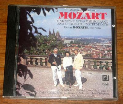 CD W. A. Mozart: Neznámé árie pro soprán (Panton 1989)