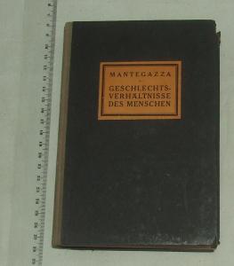 Die Geschlechtsverhältnisse des Menschen - genderové vztahy - 1929