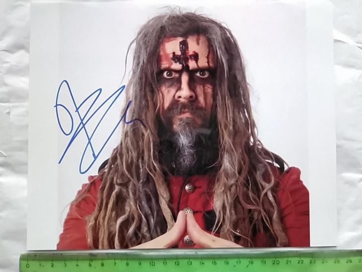 Autogram podpis Zombie Rob , ověřeno COA - Ostatní