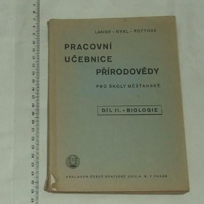 Pracovní učebnice přírodovědy pro školy měšťanské - díl II. - 1947
