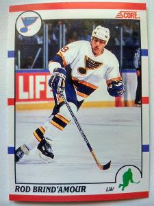Rod Brind'Amour #Rookie#131 St. Louis Blues 1990/91 Score Canadian