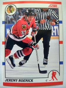 Jeremy Roenick #Rookie#179 Chicago Blackhawks 1990/91 Score Canadian