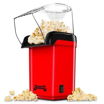 Domácí popcornovač Gadgy CG0836 - 1200W, červená