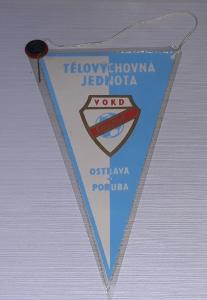 Vlaječka - TJ VOKD Ostrava - Poruba (kopaná) + odznak