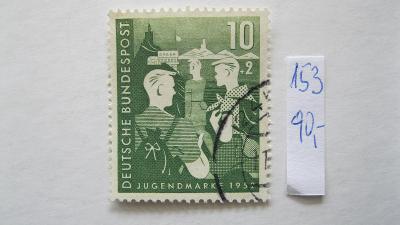 Německo BRD - razítkovaná známka katalogové číslo 153