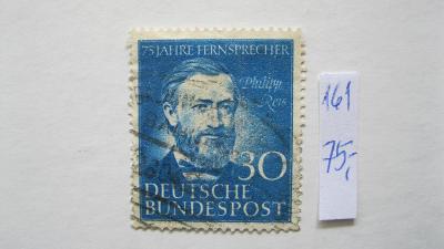 Německo BRD - razítkovaná známka katalogové číslo 161