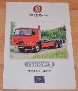 TATRA T815 TERRNO - DOBOVÝ PROSPEKT, FORMÁT A4 