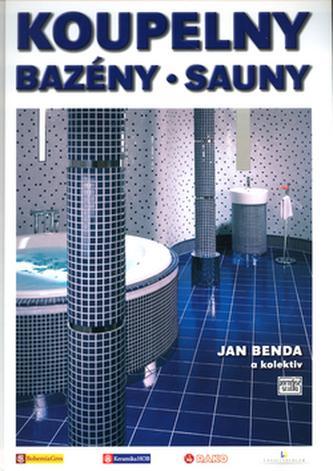 Kniha Koupelny, bazény, sauny / Jan Benda a kol.  (A4) 