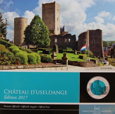 5 Euro PP Lucembursko - Chateau d´Useldange 2017