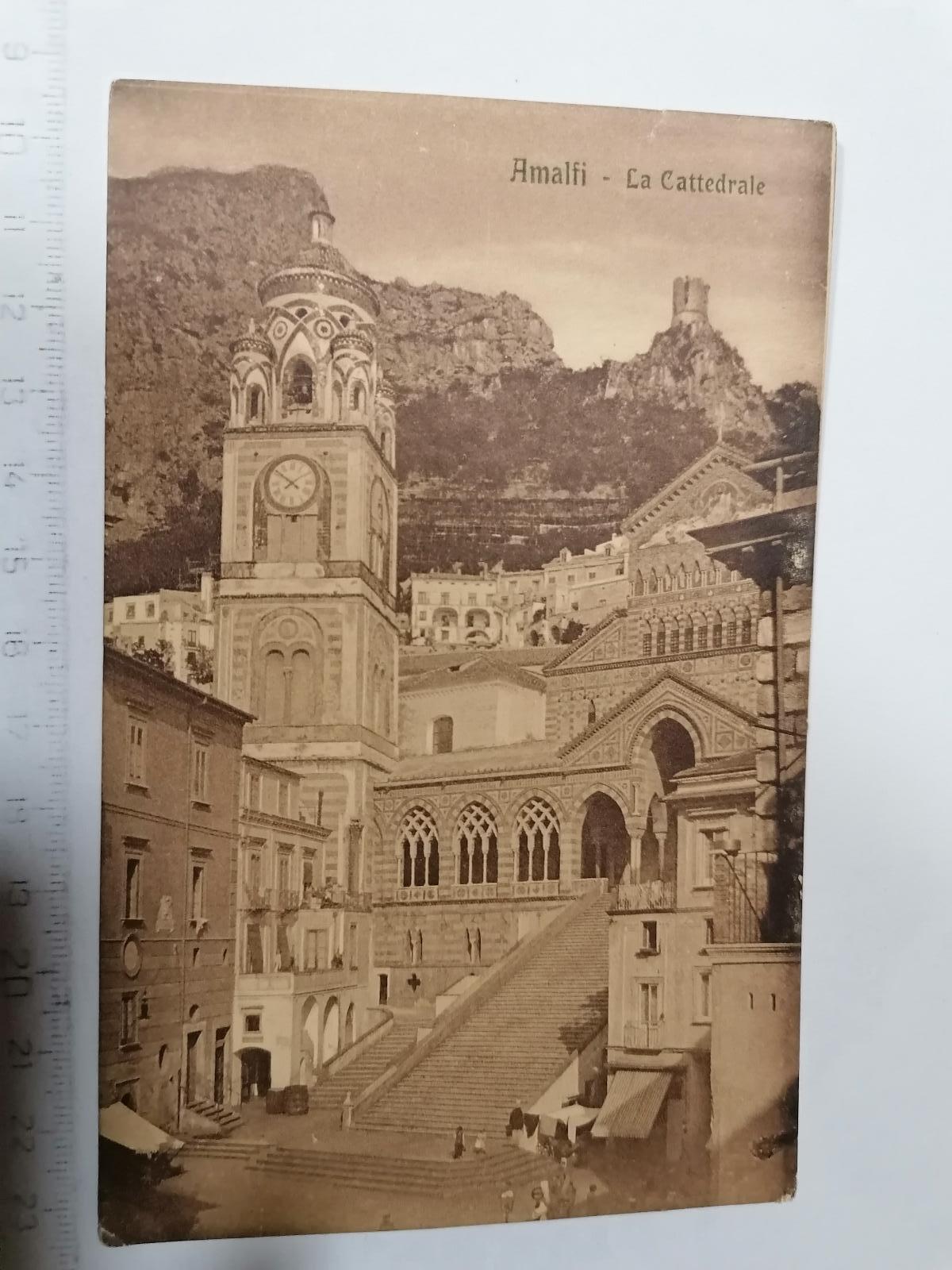 Pohled Amalfi La Cattedrale  - Pohlednice