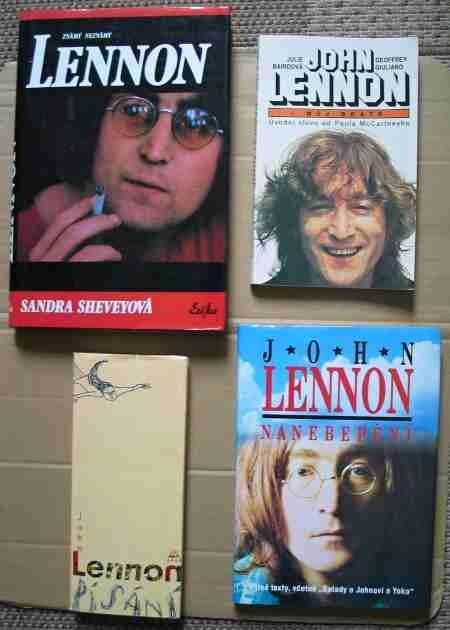 3 ks knihy John Lennon (Písanie a ďalšie) - Knihy a časopisy