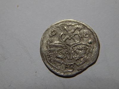 Německo Sasko 1 Pfennig 1698 XF č27291