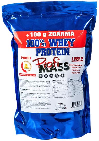 Syrovátkový protein Profimass 100% Whey Protein - 1100g
